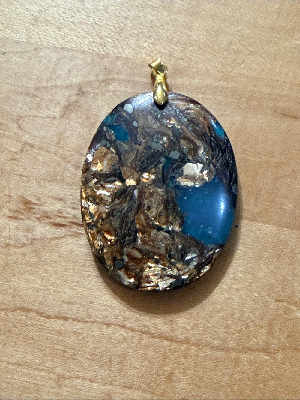 Sea Sediment Jasper Pendant Necklace